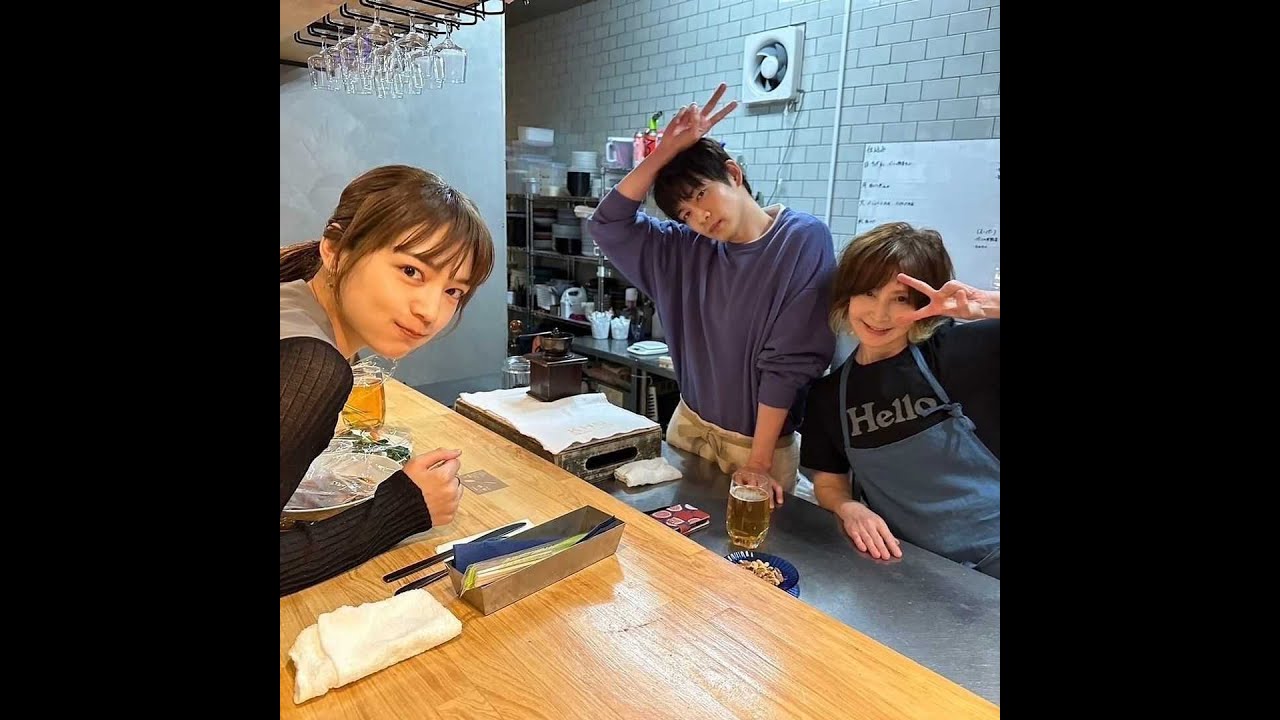 新着- 松下洸平、エプロン姿のクセ強ピース！「9ボーダー」川口春奈&YOUと和気あいあい