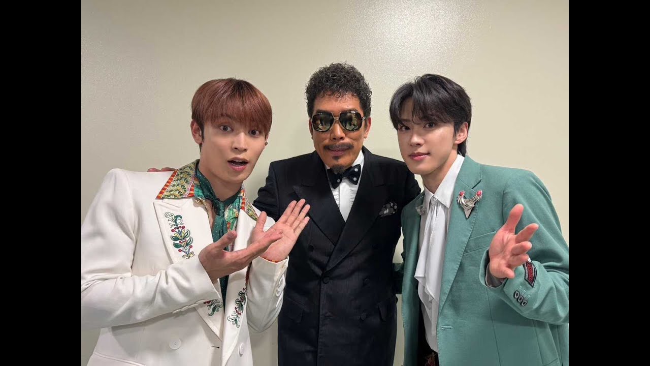 新着- JO1・河野純喜、LINE友だちの鈴木雅之と共演！與那城奨と3人の和気あいあいな笑顔
