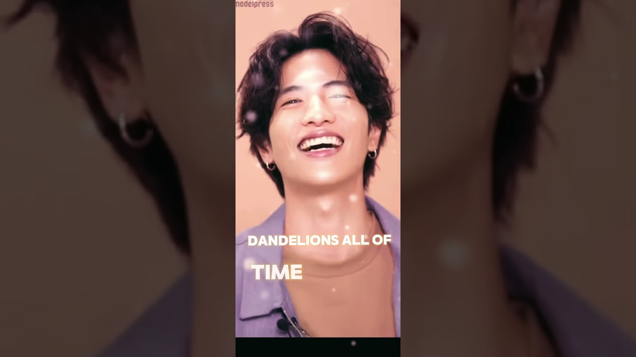 ☆☆ Dandelions ☆☆ Shison Jun志尊淳// EDIT #志尊淳 #junshison #shisonjun #edit  #dandelions #dandelionsruthb