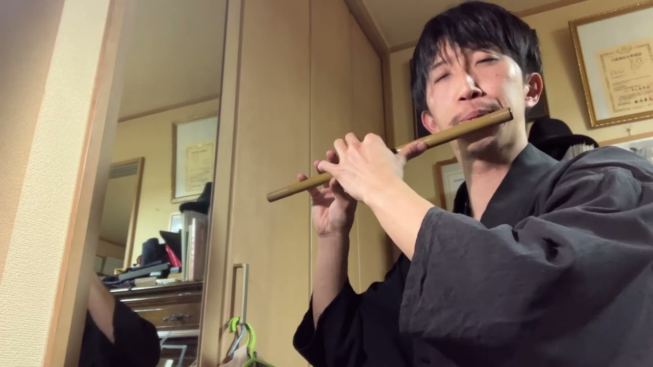 座頭市　おてんとさん　勝新太郎　篠笛七笨調子