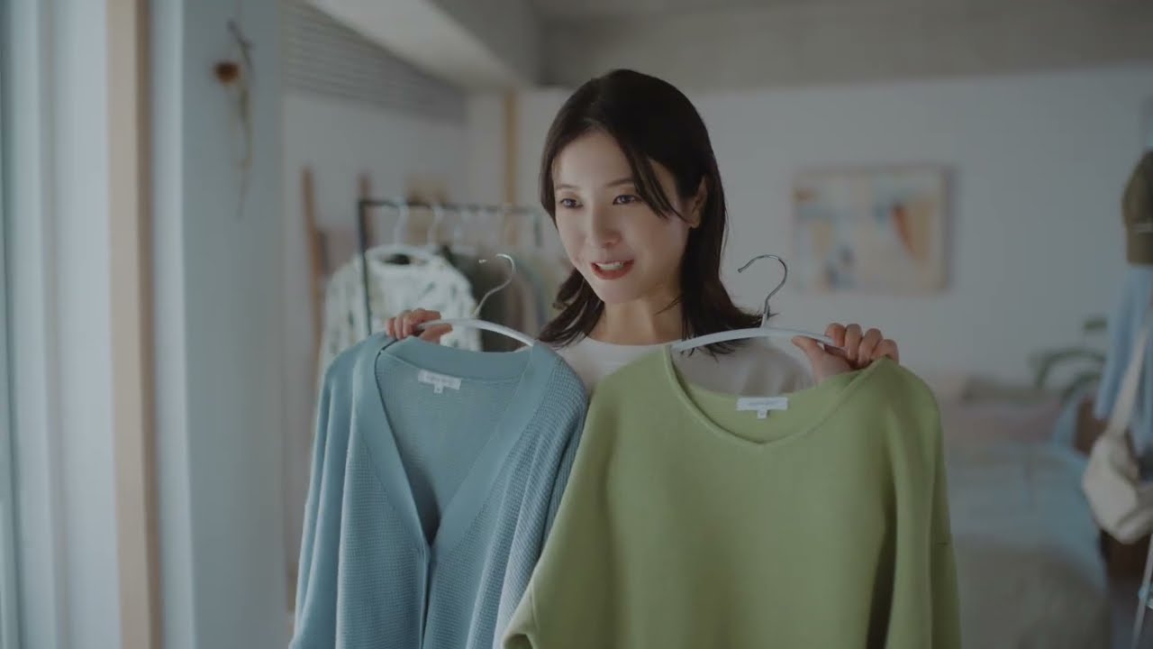 吉高由里子、宮沢氷魚出演／GLOBAL WORK（グローバルワーク）新CM「スッキレイニットは、まちがいない服。」篇　30秒