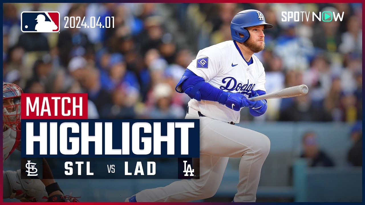 【大谷は二塁打&マンシーが逆転ホームラン！】カージナルス vs ドジャース 試合ハイライト MLB2024シーズン 4.1