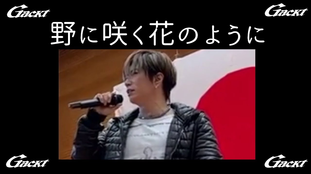 野に咲く花のように 2024【GACKT】 #GACKT #野に咲く花のように