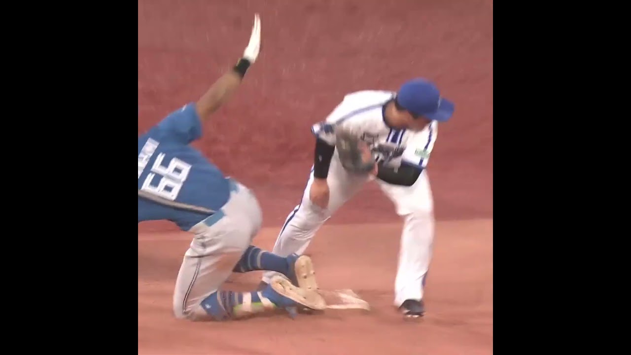 【好返球】佐野キャノンで長打を阻止！