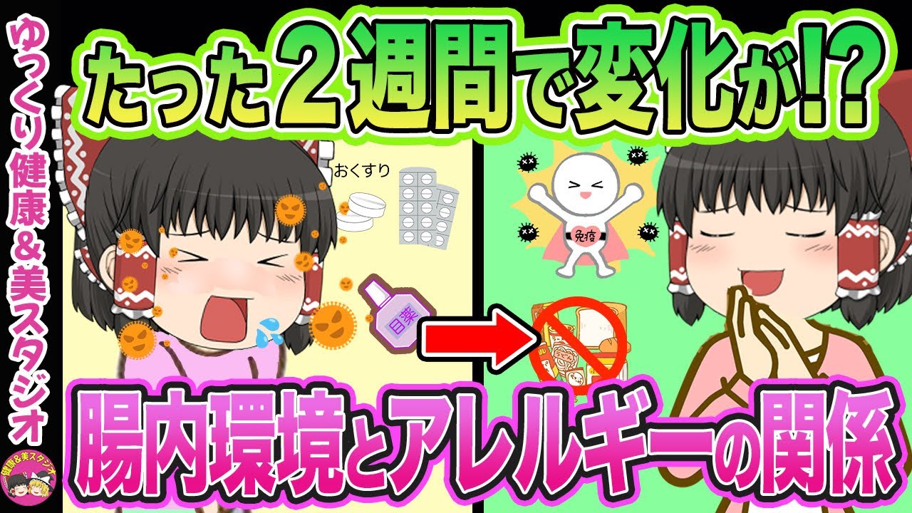 【ゆっくり解説】薬はもう要らない！こんな事で改善できる花粉症・アレルギー！TVで斎藤工が言ってた話は本当だった【花粉症対策】