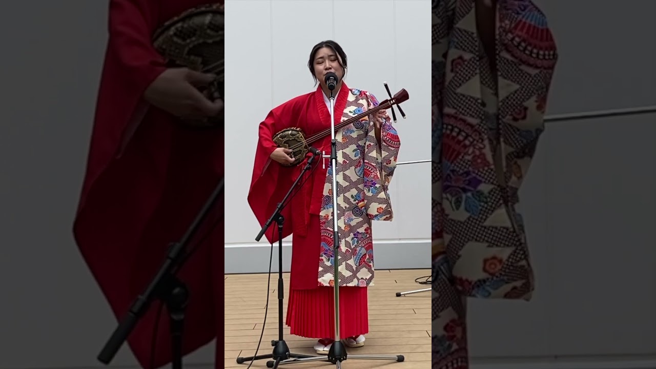 【三線演奏】桐谷健太 / 海の声 in みやきマルシェ #shorts