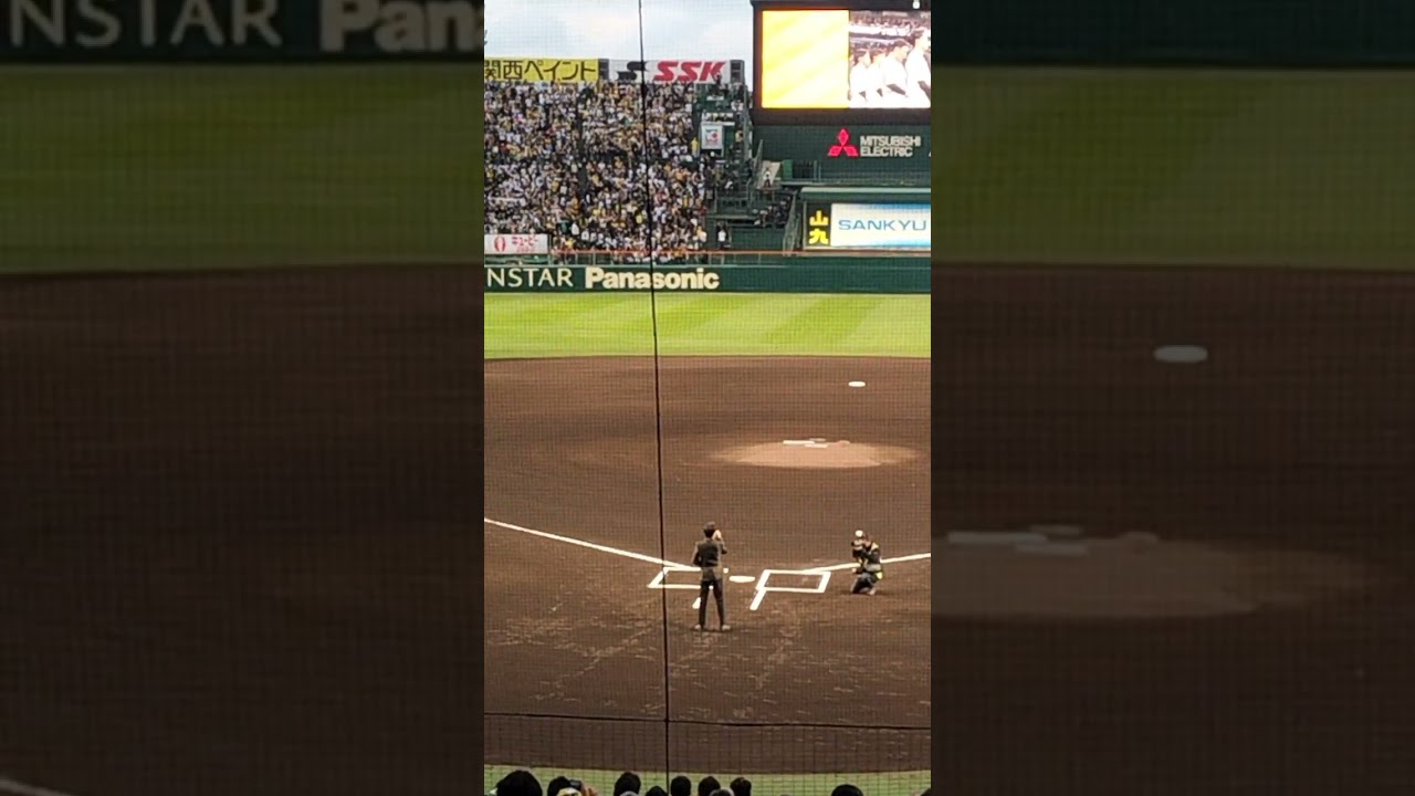 鳥肌級！ #山崎育三郎 さんの国歌独唱 #阪神タイガース #YouTube