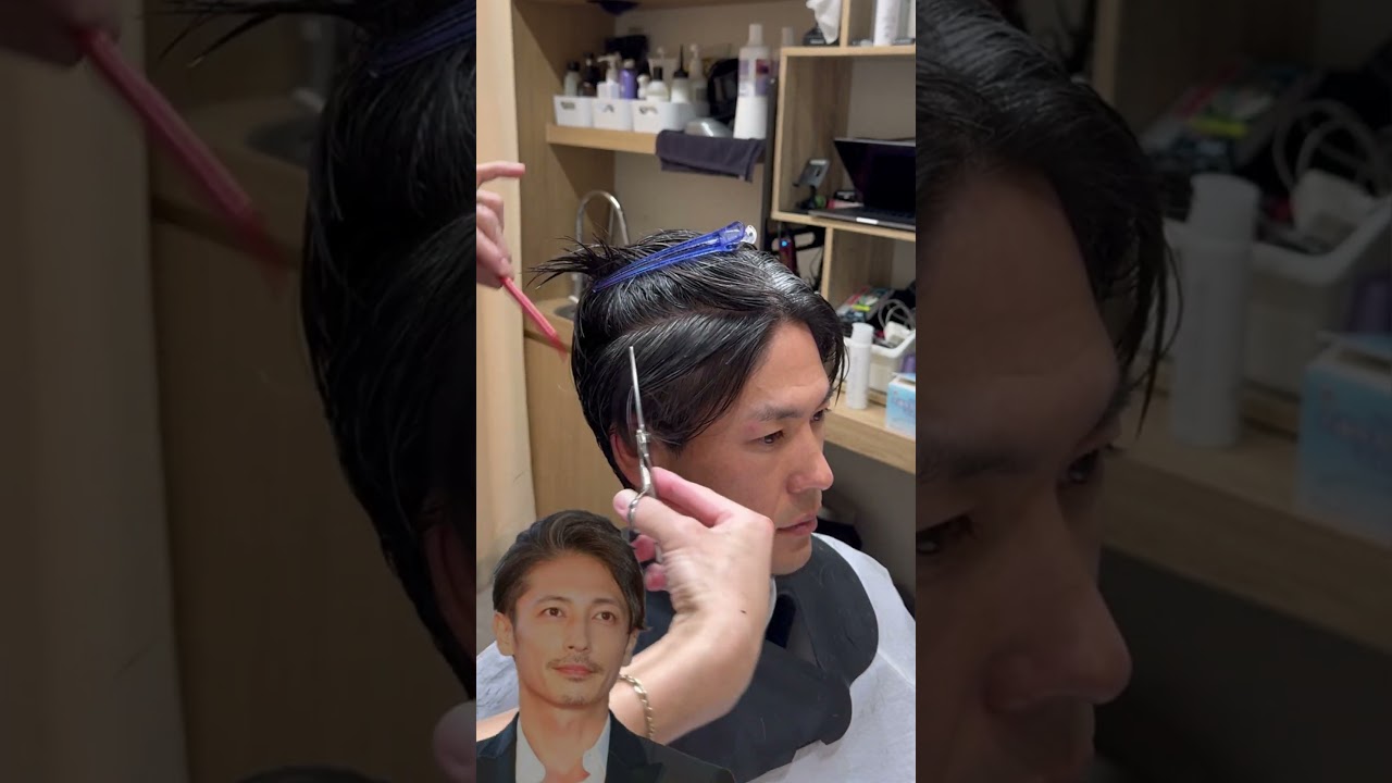 【#shorts】玉木宏さんみたいな大人の色気がある髪型にしたい！