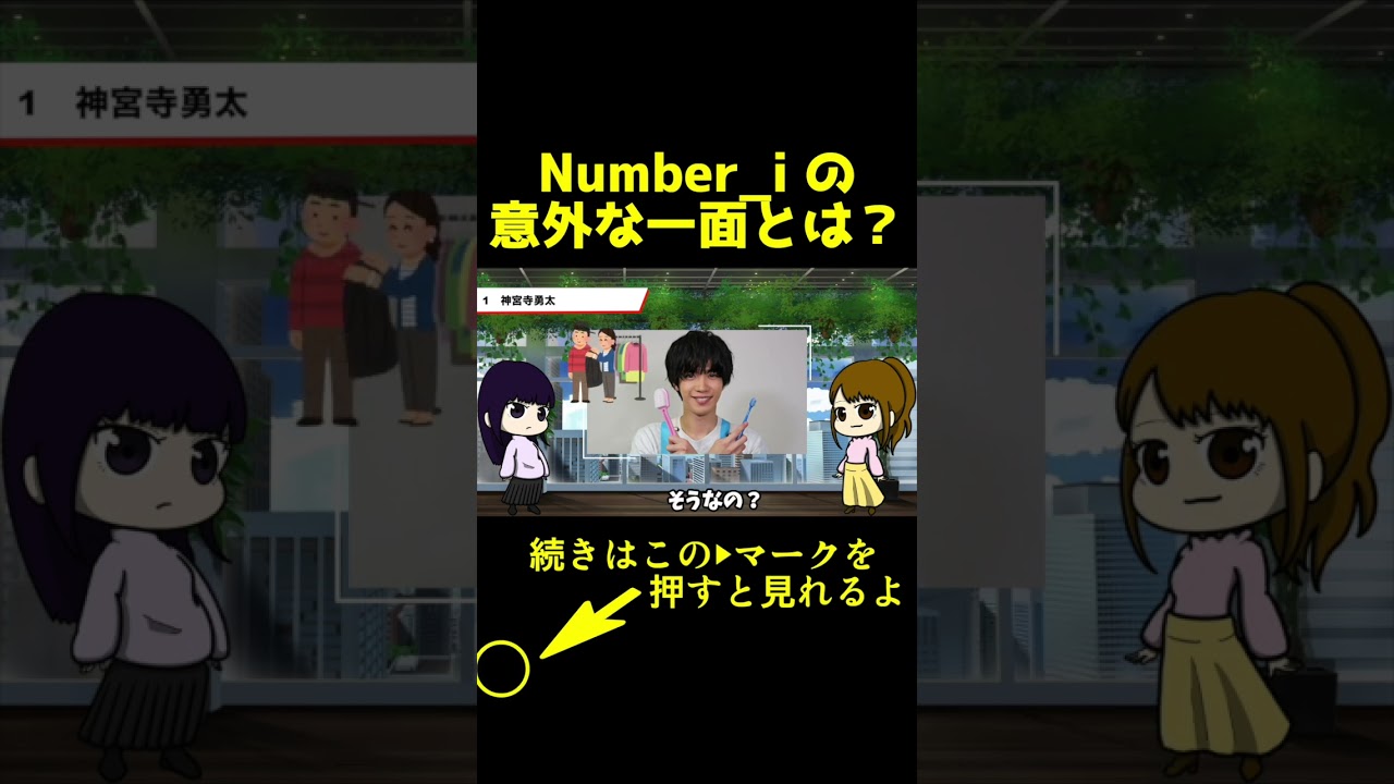庶民的なNumber_i #平野紫耀　#神宮寺勇太　#岸優太