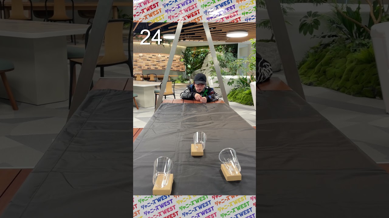 🌈ジャニーズWEST流🌈ゴム鉄砲チャレンジ！ 神山智洋編