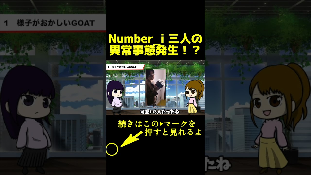Number_iの様子がおかしい #平野紫耀　#神宮寺勇太　#岸優太