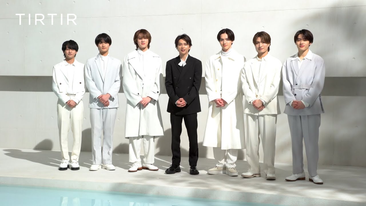 WATERISM GLOW TINT 佐藤勝利 x 美 少年 CM Making