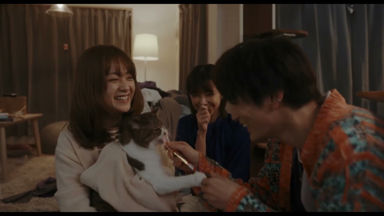 安達祐実×倉科カナ×渡邊圭祐『三日月とネコ』予告編