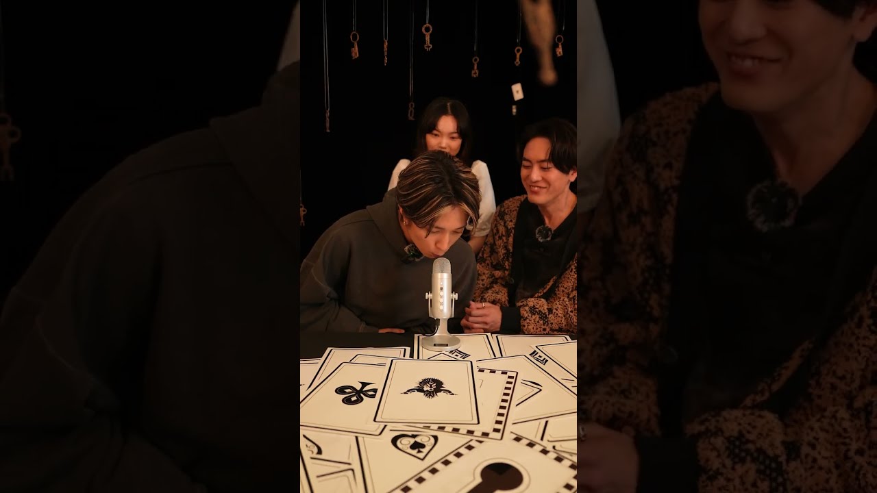 間宮さん、声小さすぎです#ACMAGAME#アクマゲーム#3人仲良すぎます#間宮祥太朗#田中樹#古川琴音