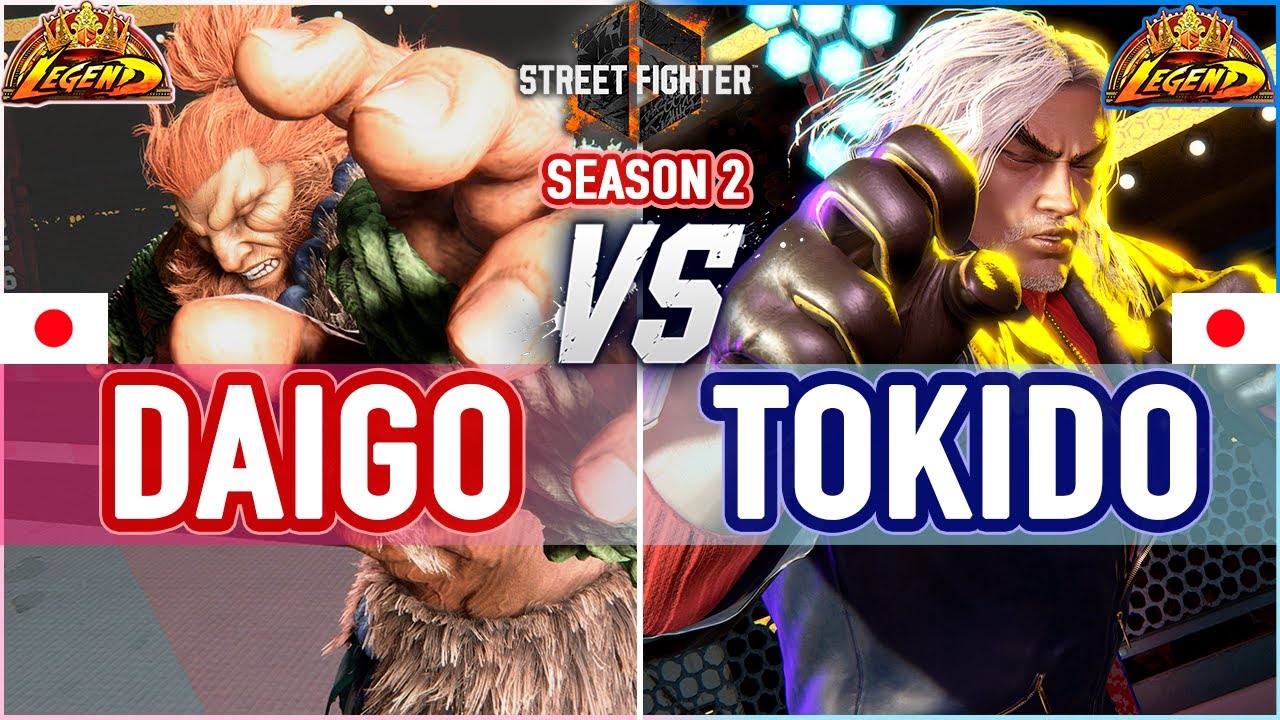 SF6 🔥 Daigo (Akuma) vs Tokido (Ken) 🔥 SF6 High Level Gameplay