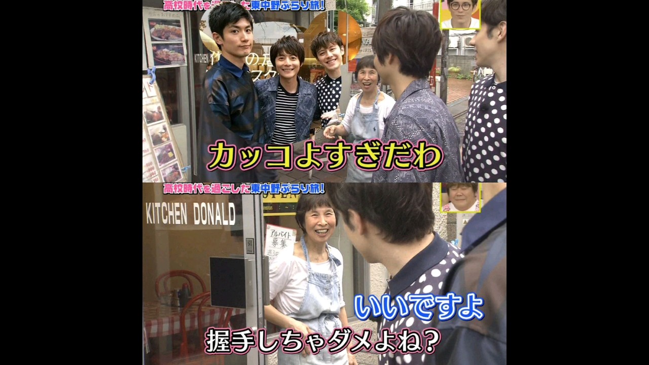 〖三浦春馬〗⌜カッコよすぎ…⌟ ってお母さんの目線の先は…ちゃっかり〝手ぶりお相手〟春馬流♡神対応！可愛い兄貴たち(𝟱歳上)と “和気あいあい” の末っ子春馬くん♡『キンキーブーツ』’16舞台番宣♪