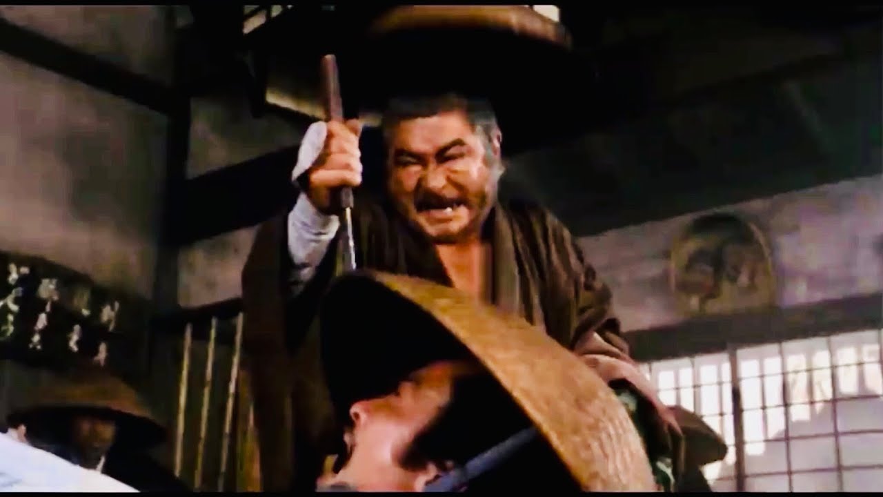 座頭市 (1989) 10人の刺客を一瞬で斬る