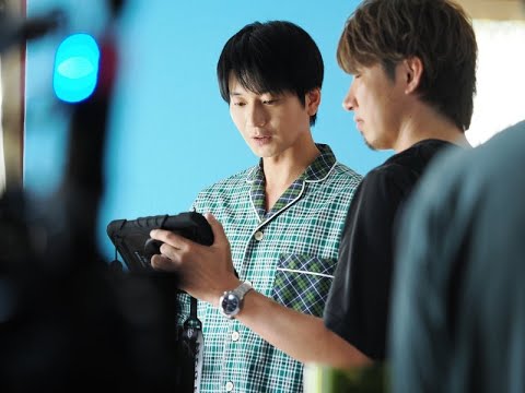 向井理 出演、エスカップ「朝のセルフケア」篇（15秒） メイキング