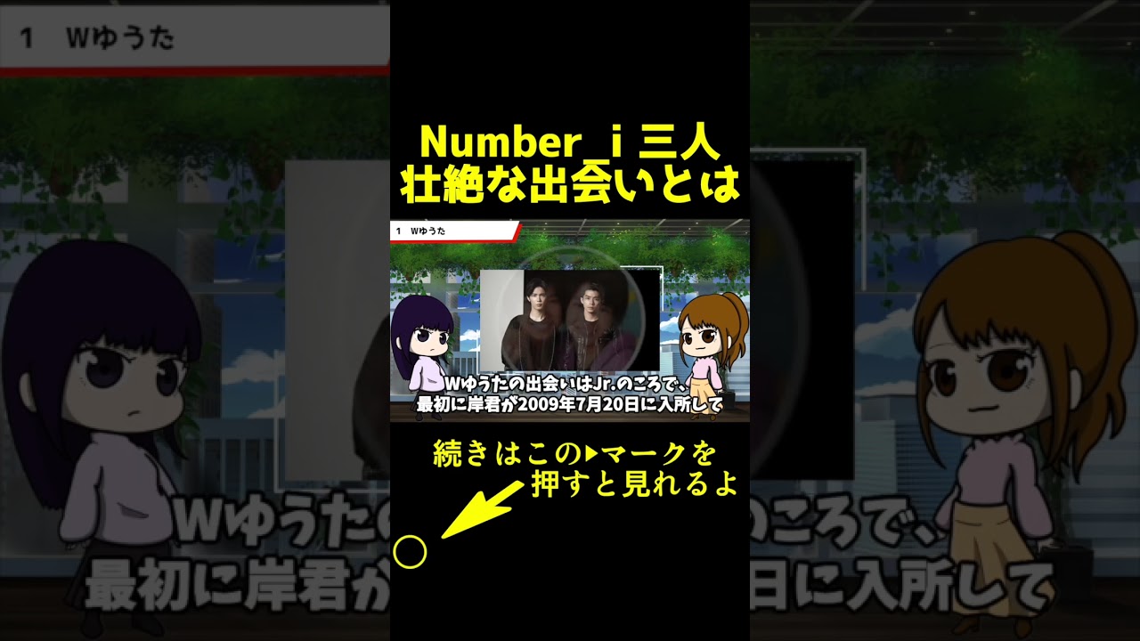 Number_i3人の出会い　#神宮寺勇太　#平野紫耀　#岸優太