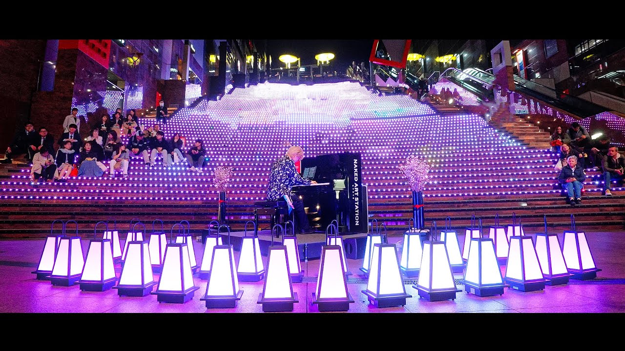 "美しすぎるピアノ"で上田竜也(KAT-TUN)「花の舞う街」弾いたら花が舞った...！！！🌸【ストリートピアノ】