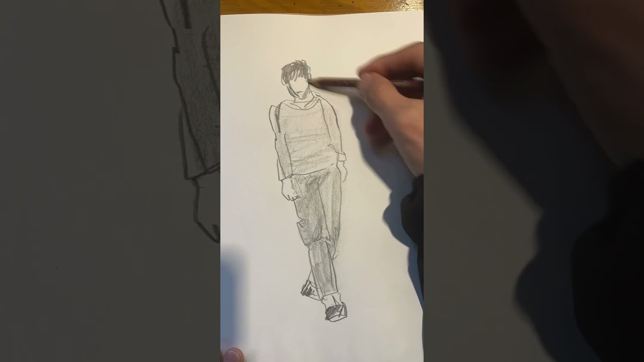 Day85 Croquis practice.#玉山鉄二#デッサン#クロッキー#素描#スケッチ #art#dessin#drawing#croquis#sketch #illustration#絵