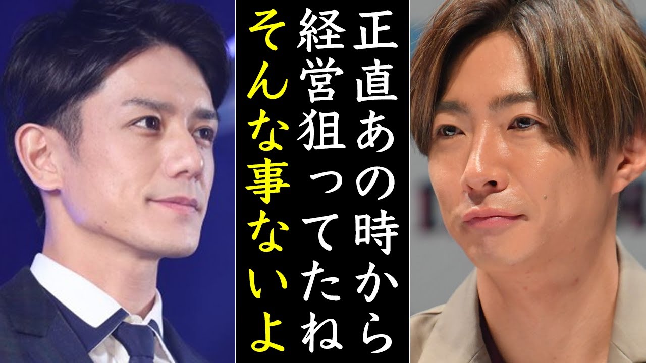 相葉雅紀が語る...滝沢秀明の経営の才能がヤバすぎる...