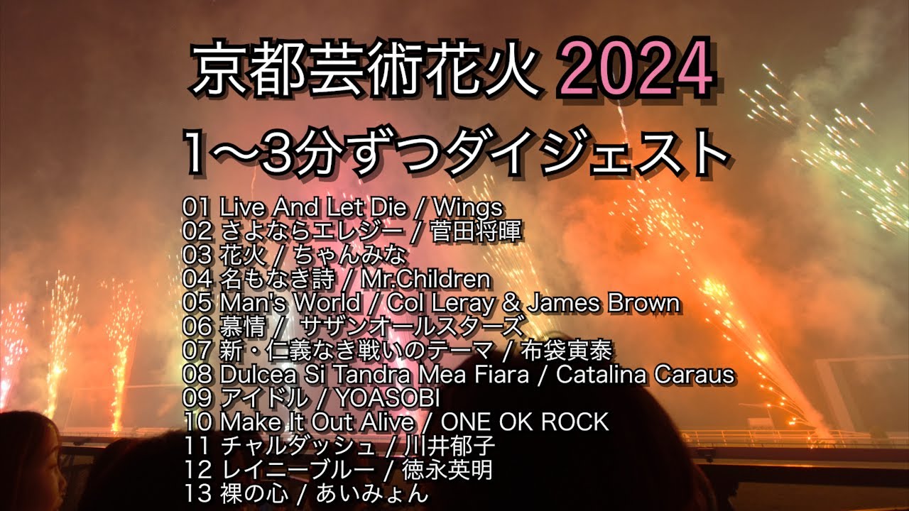 京都芸術花火2024
