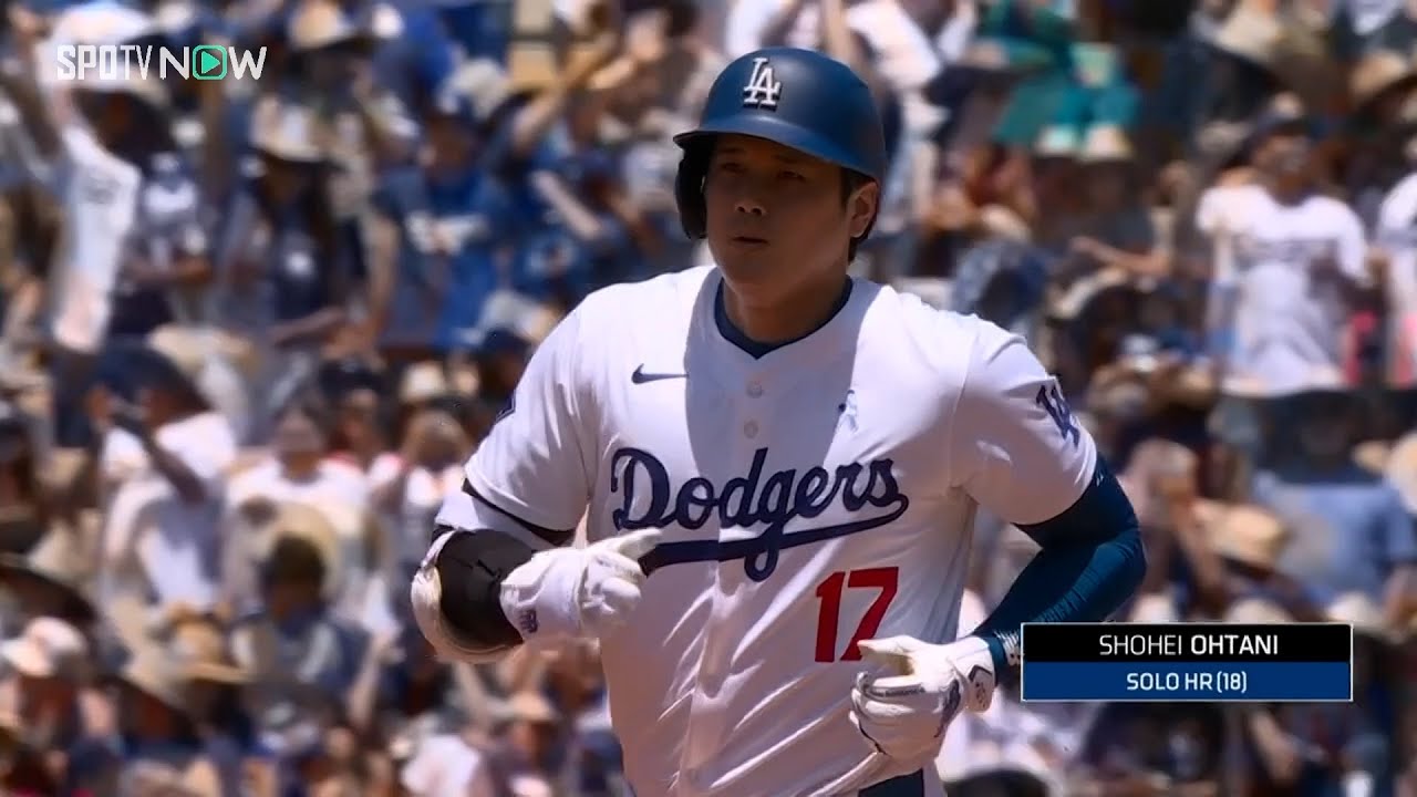 【ドジャース・大谷翔平 第18号先制ソロ！】第2打席で4試合ぶりのホームラン！