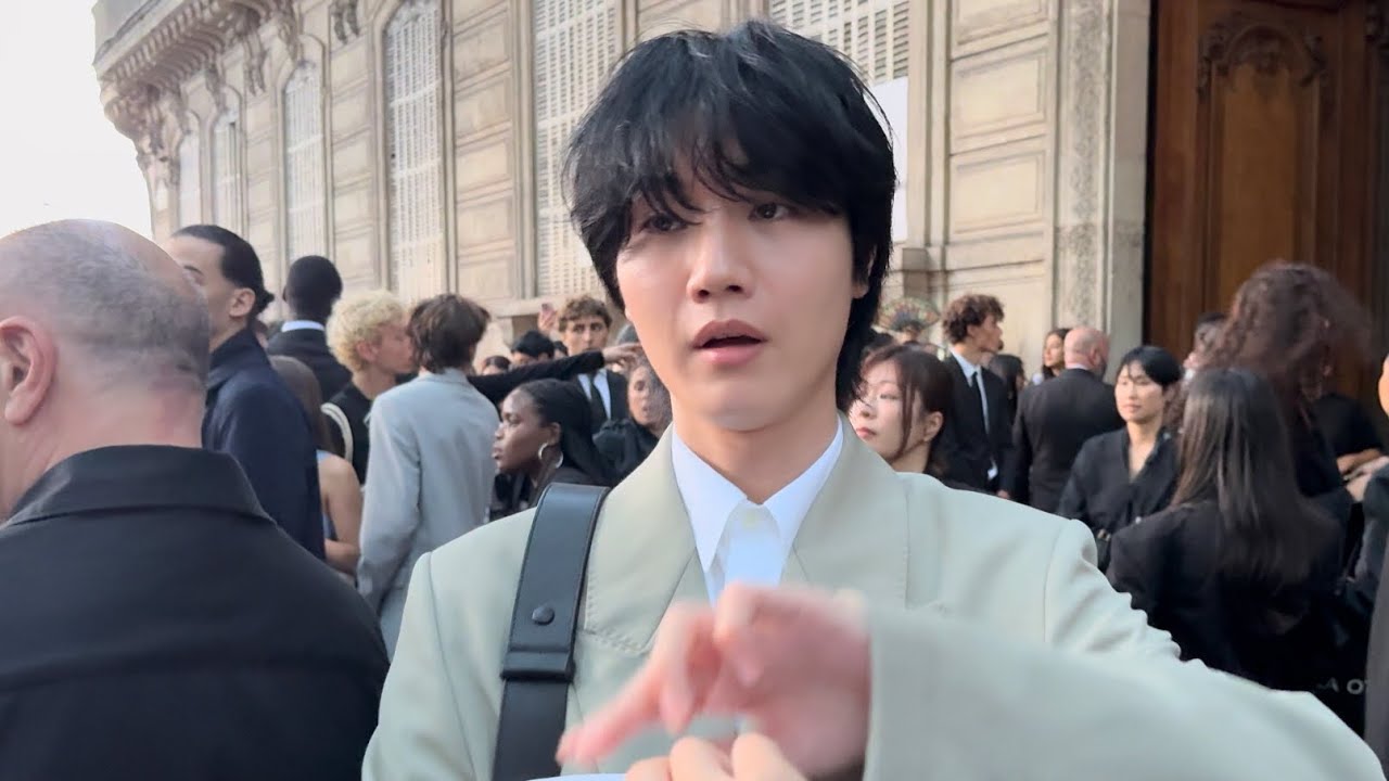 DORI SAKURADA 桜田 通 AT AMI SPRING SUMMER 2025 SHOW IN PARIS