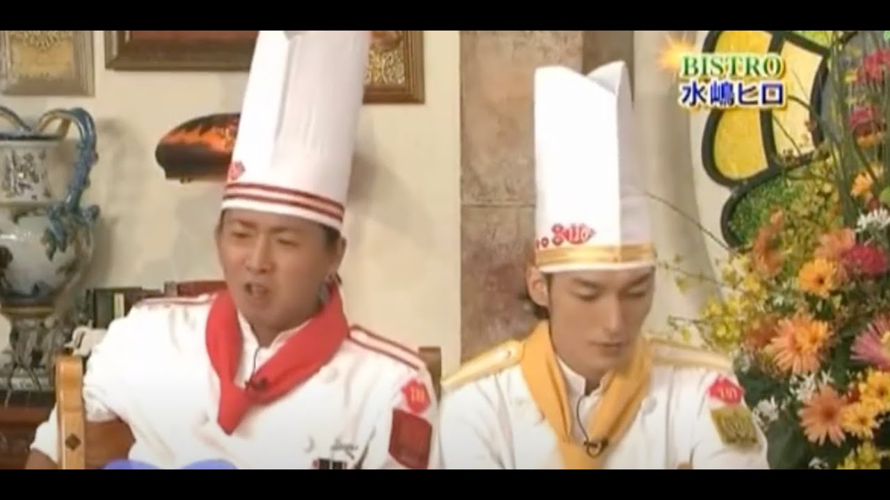 『シャッフルBISTRO』BISTRO 水嶋ヒロ  "奥様の絢香さんが山芋料理を作ってくれた 右脳テストで対決!!vs ドラマ 「不毛地帯」