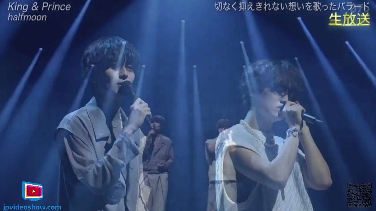 King&Prince 『♪halfmoon 』THE MUSIC DAY2024 2024年7月6日  New