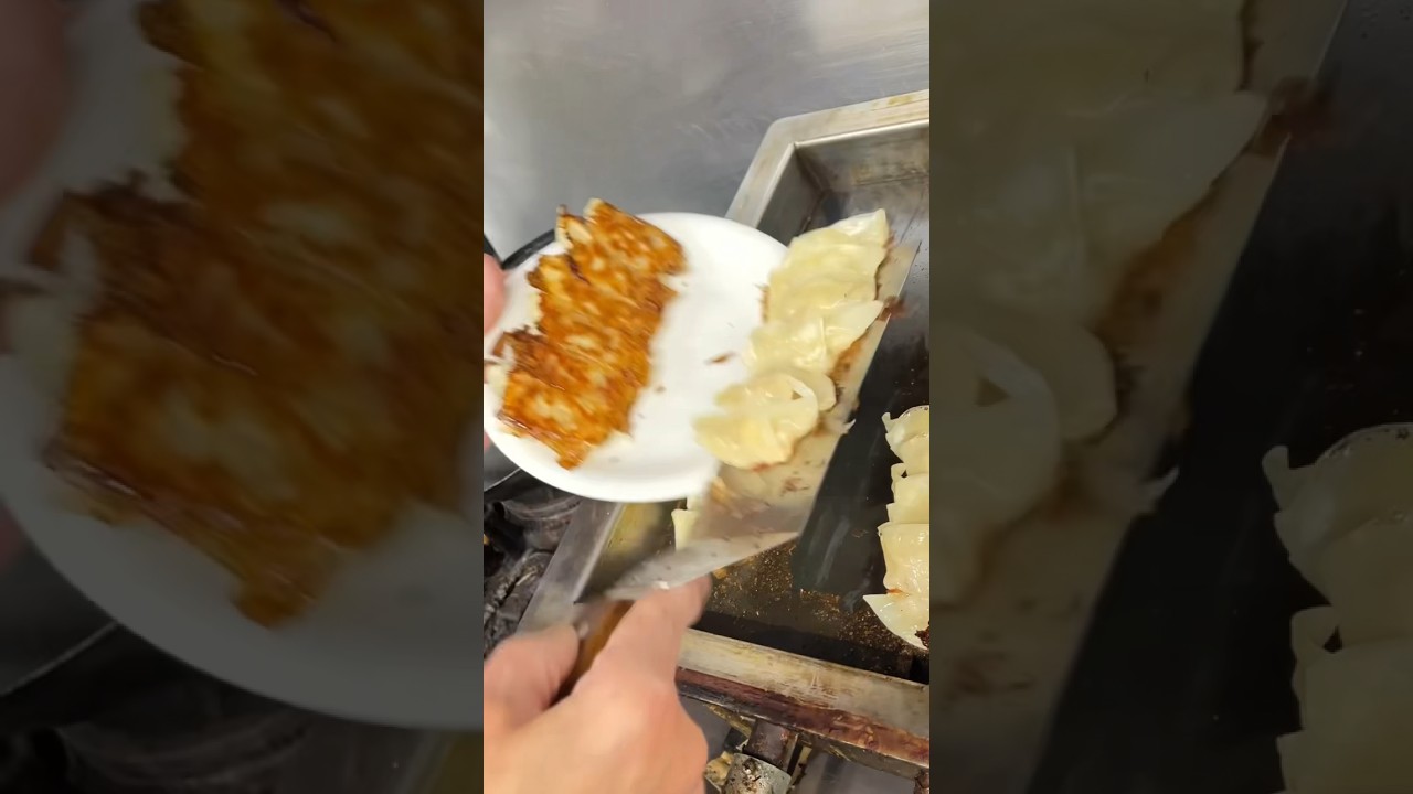 餃子専門店がただ餃子を焼いている動画   #イチロー餃子 #餃子専門店イチロー #神戸餃子 #味噌だれ餃子