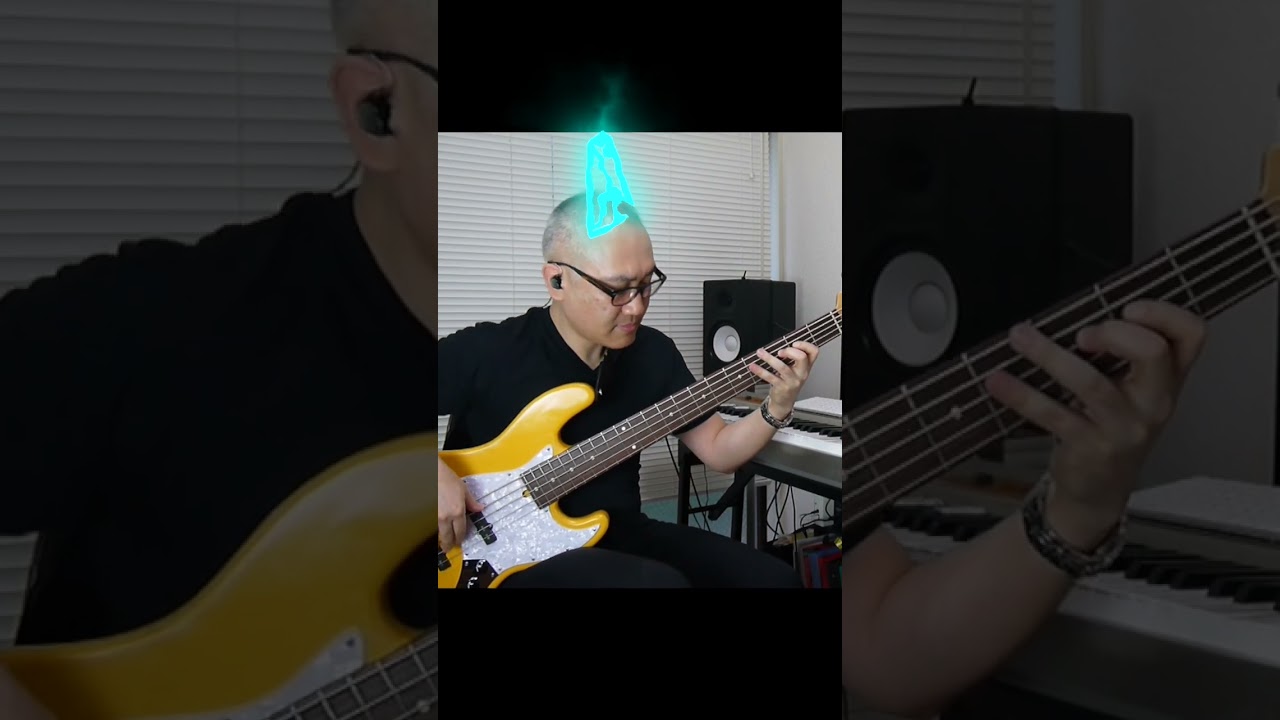 Slap and Fingerstyle Bass 3 #shorts #ベースライン