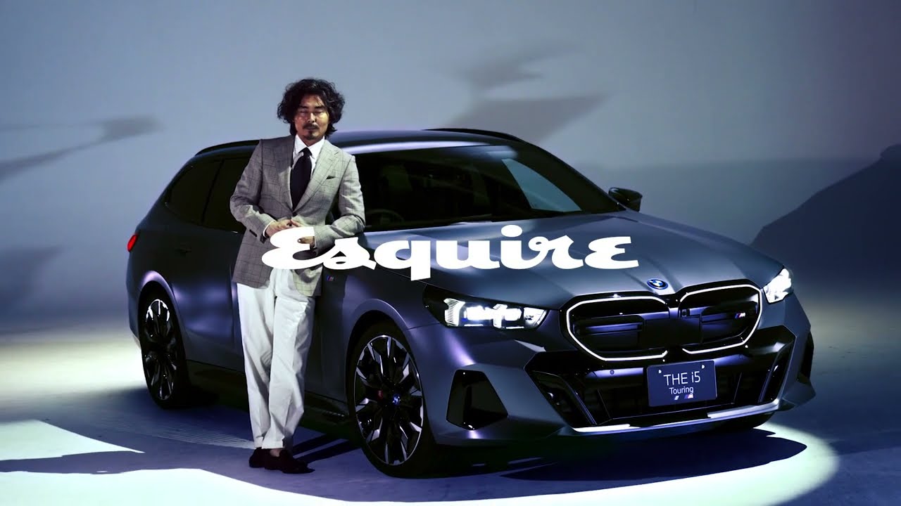 小澤征悦、最新「BMW 5シリーズ ツーリング」に乗る｜ 感性の導く方に生きていくものたち｜Esquire Japan