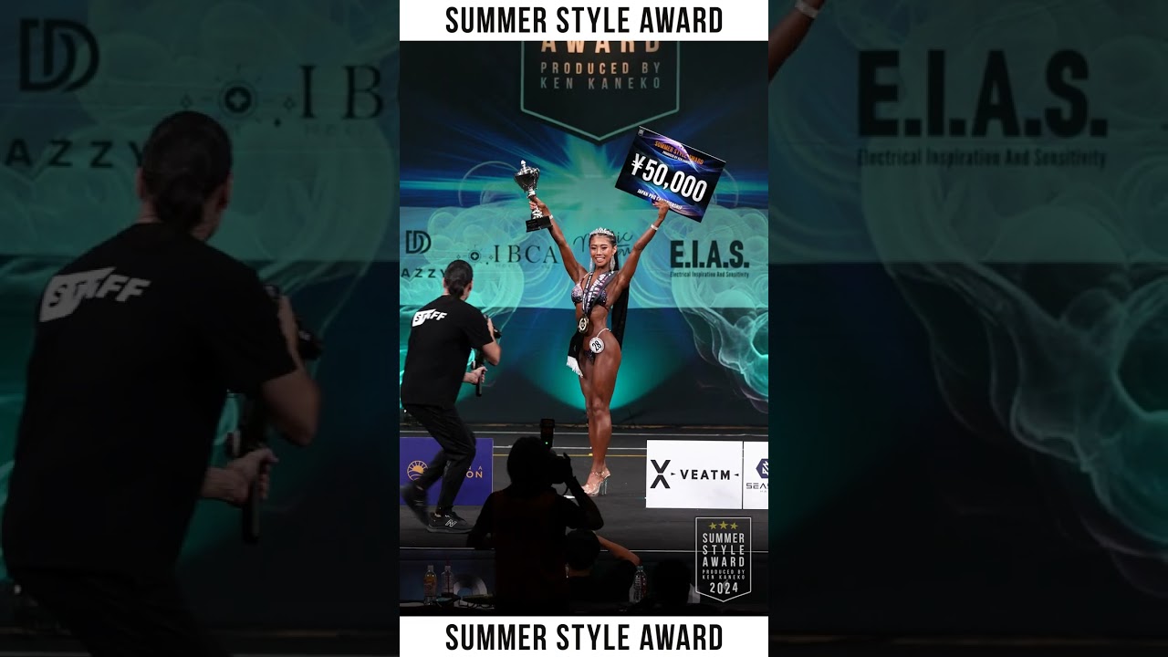 【7/27・JAPAN PRO CHAMPIONSHIP】ベティ チャンピオン～表彰～