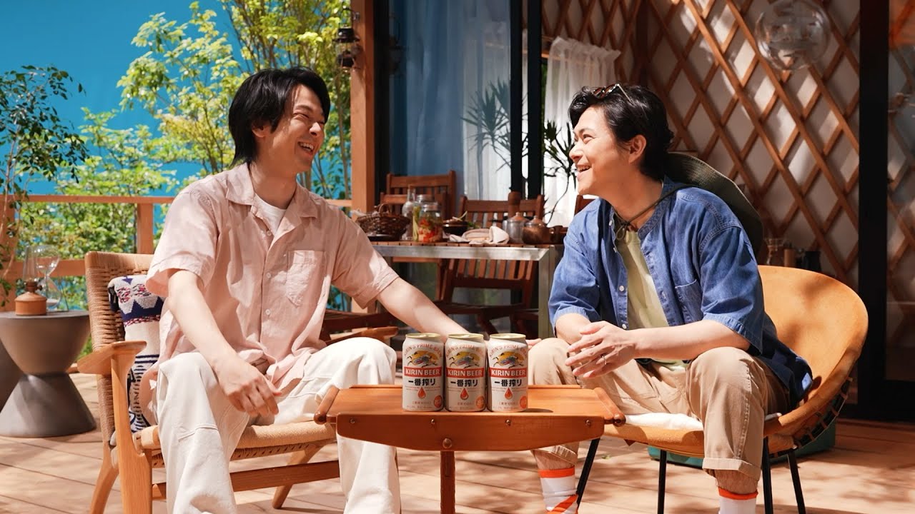 キリン一番搾り　普通かい篇　　インタビュー