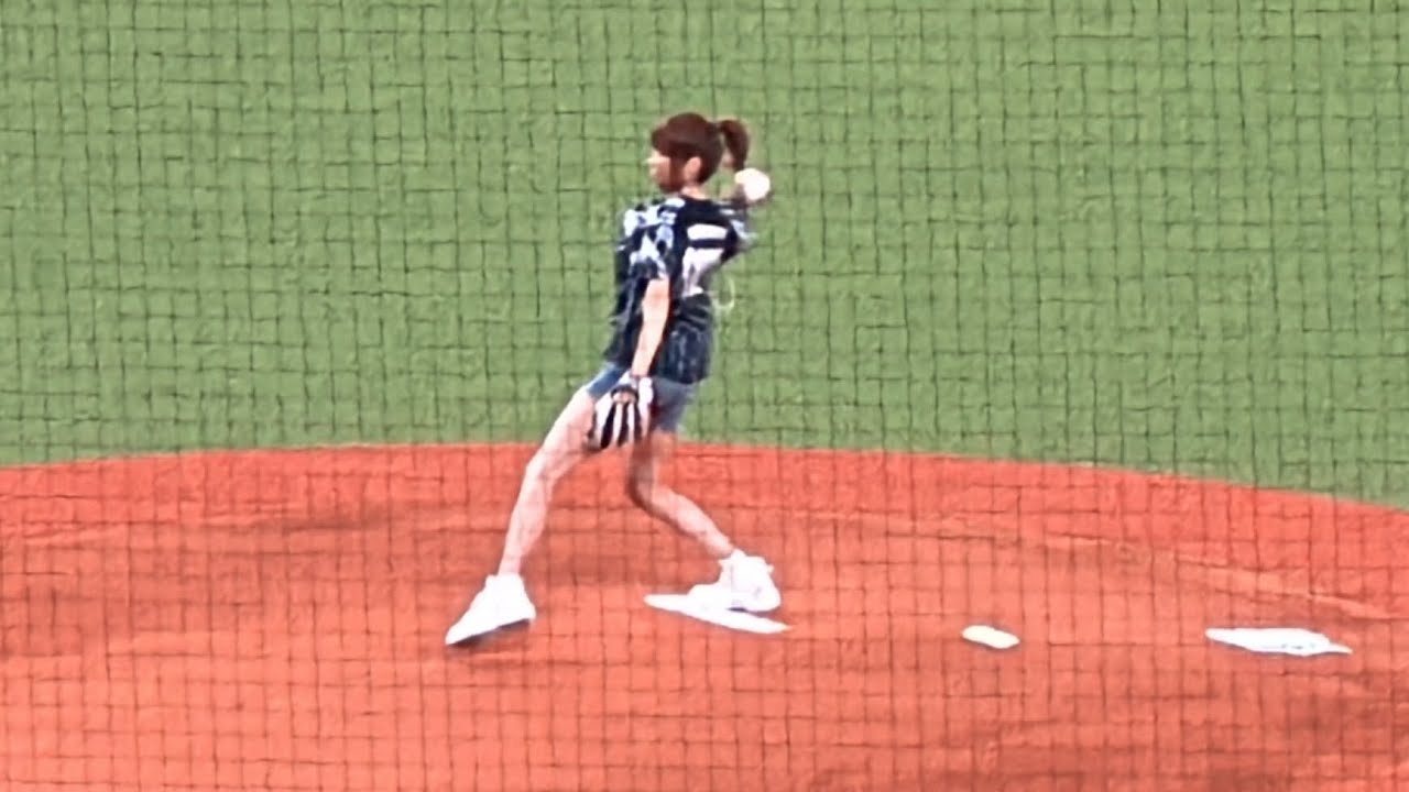 【背番号は1103】hitomiさんセレモニアルピッチ【西武vs楽天】2024/8/3 ライオンズフェスティバルズ