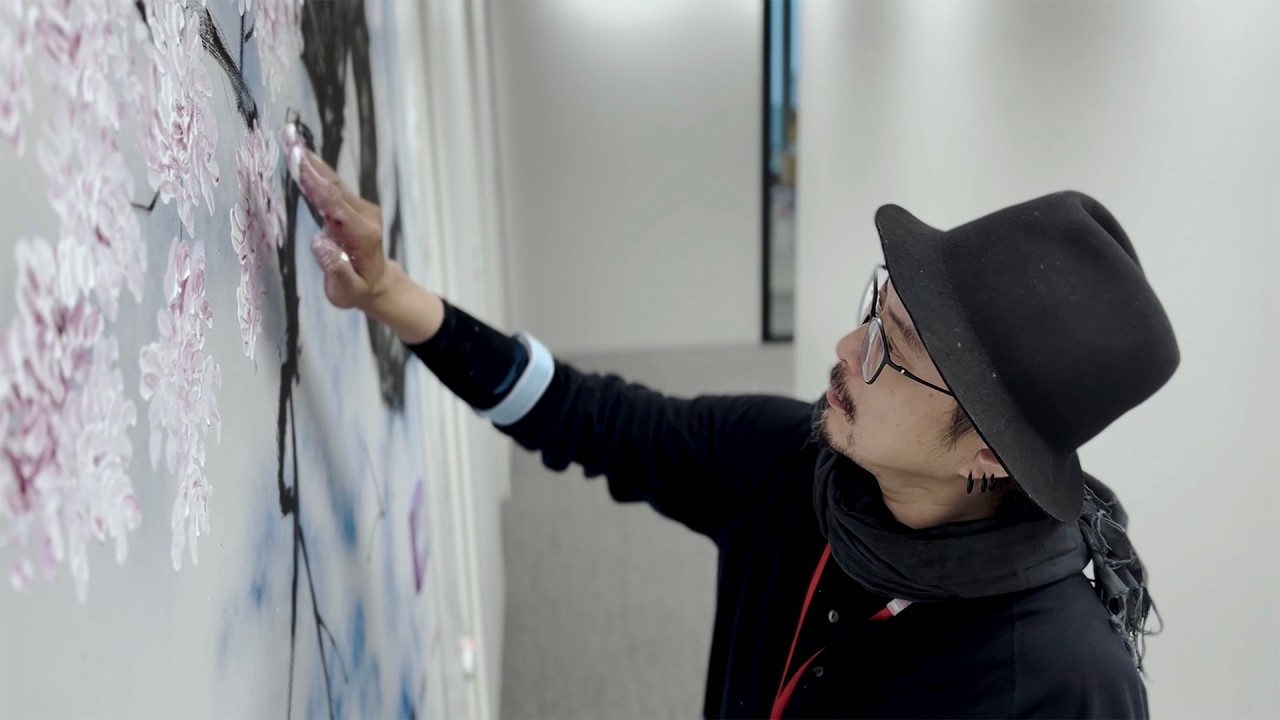 Vlog｜フィリップスジャパン本社で壁画を描きました｜ある画家の日常 - RECODING of ART - KASHIHARA SHINPEI　ー字幕推奨ー