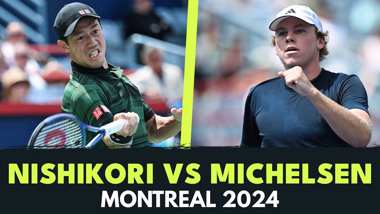 Kei Nishikori vs Alex Michelsen Highlights | Montreal 2024