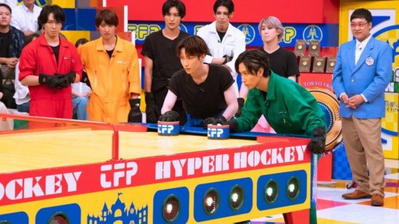 『それスノ』×『東京フレンドパーク』目黒蓮は「ウォールクラッシュ」、渡辺翔太＆宮舘涼太は「フラッシュザウルス」挑戦