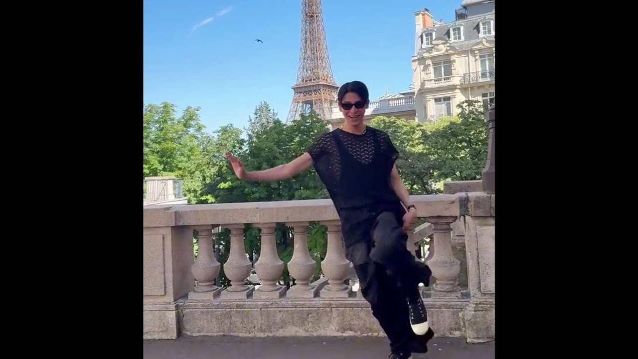 Snow Manラウールがパリ・エッフェル塔前で「BRAKOUT」ダンス！「顔を真っ赤にしながら撮りました笑」