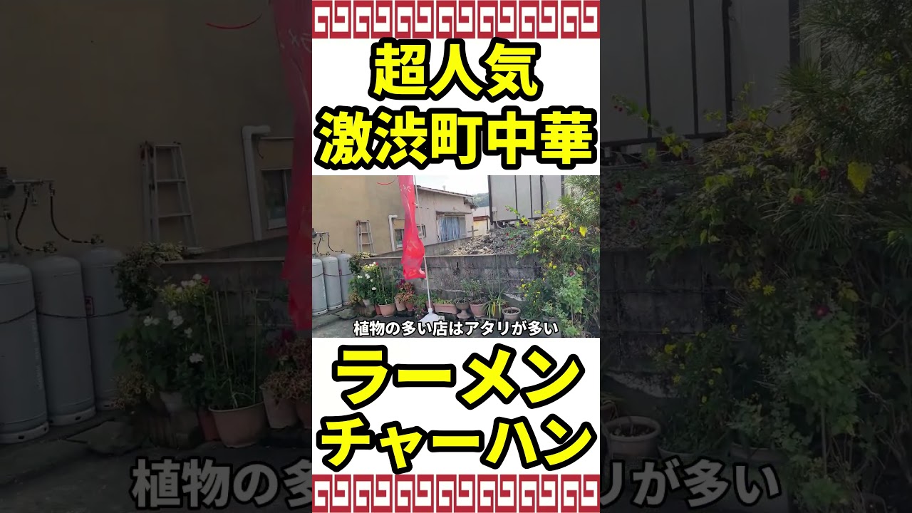 知らないとヤバい超人気ノスタルジック町中華の半チャンラーメン #japanesefood