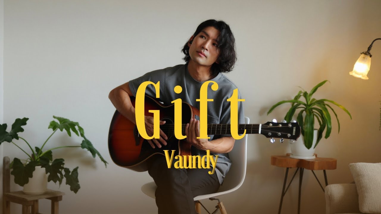 Gift - Vaundy (My Hero Academia : You're Next)【Acoustic Cover】English & Romaji Subtitles