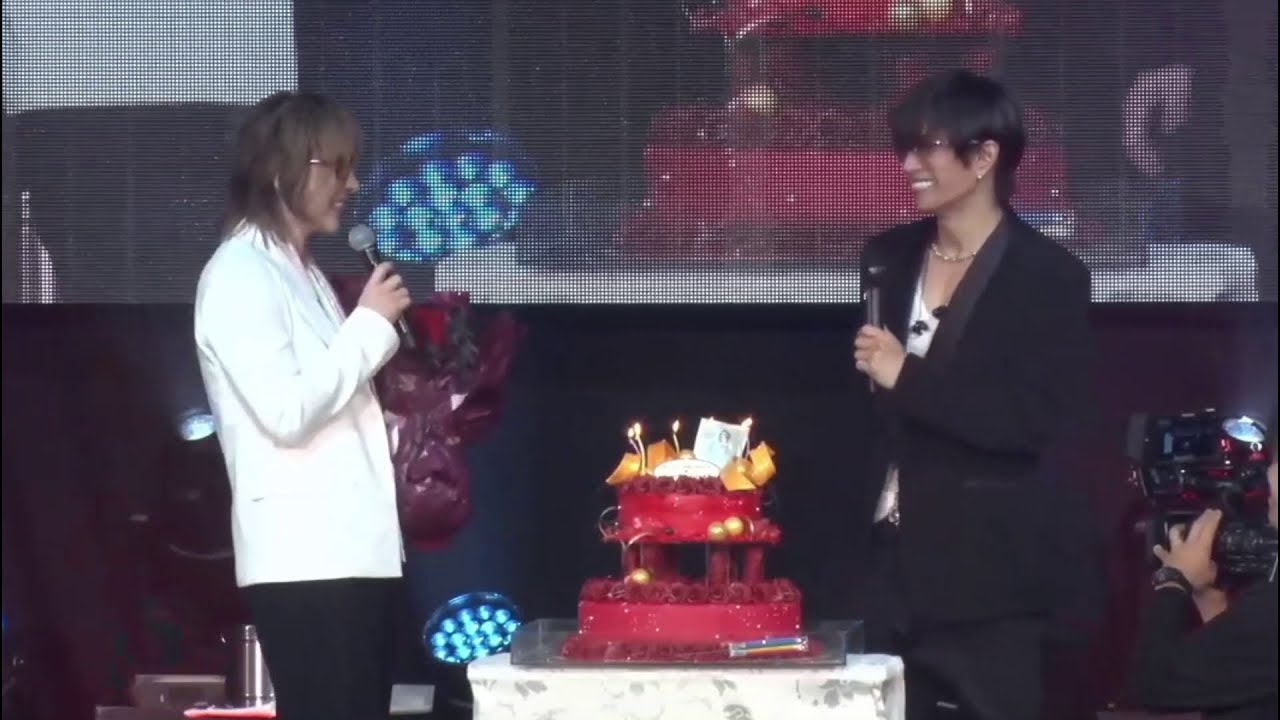 YOSHIKI MC／DEARS【GACKT】大魔王生誕祭 2024 陽ノ章 & 月ノ章 #GACKT #大魔王生誕祭 #DEARS #YOSHIKI