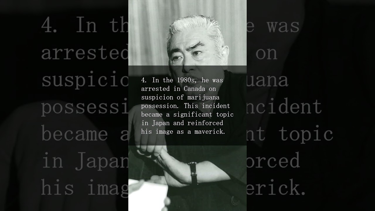 【#KatsuShintaro #勝新太郎】Legend of the Silver Screen: The Life of Katsu Shintarō in 5 Points #shorts