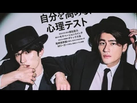 SixTONESジェシーと森本慎太郎「anan」で架空の映画ポスターを表現、抱きつくポーズに照れ