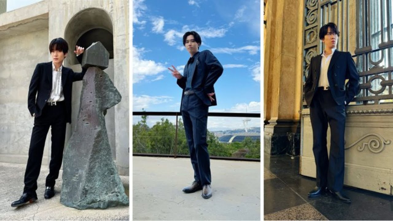Snow Man深澤辰哉・阿部亮平・宮舘涼太が三者三様のスタイリッシュなスーツ姿を披露！「EMPIRE」スナップショット公開