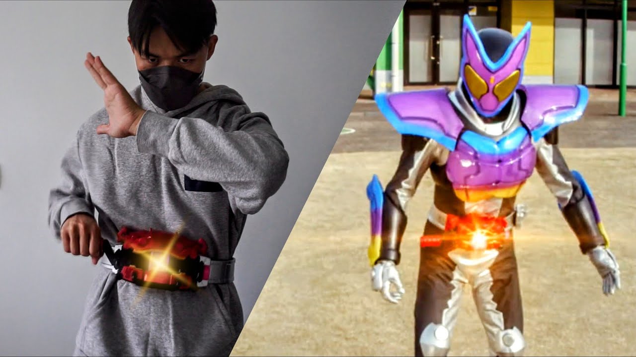【仮面ライダーガヴ】仮面ライダーガヴポッピングミに変身してみた！Kamen Rider Gavv Poppin Gummy HENSHIN！[Gavv Henshin Sound HQ 変身音高音質]