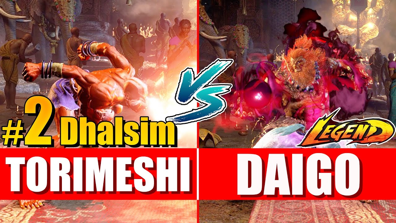 SF6 ✌️ Torimeshi (Dhalsim) vs Daigo (Akuma) ✌️ - Street fighter 6