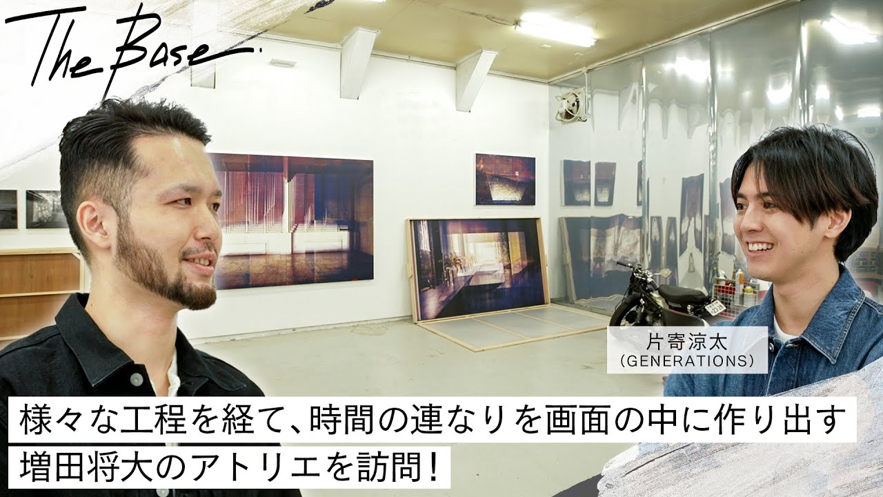 【THE BASE】 何層にも重ねて表現する緻密な作品を制作する増田将大｜自作のシルクスクリーン製版機もそなえるアトリエに片寄涼太が訪問